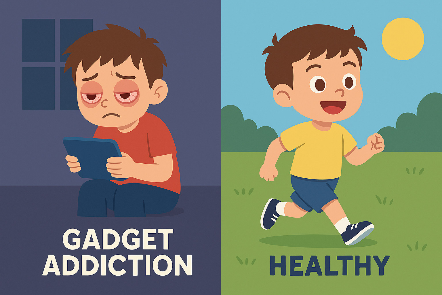 Berapa Lama Anak Boleh Main Gadget? Dampaknya pada Mata