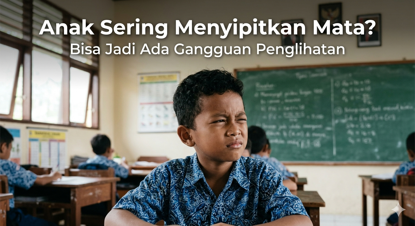 Anak Sering Menyipitkan Mata